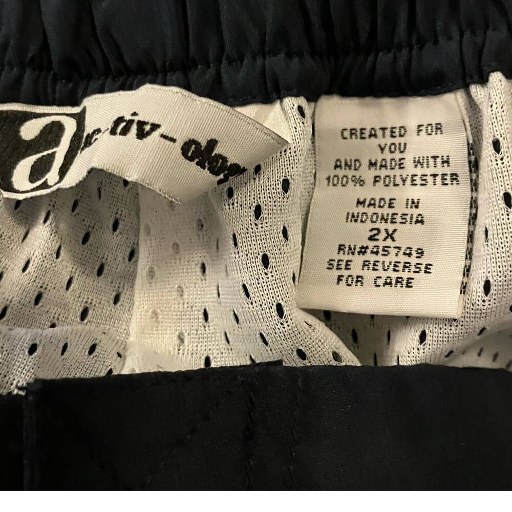 Activology Women's Activewear Navy/White Velcro/Zip Front Pants Pocket SZ 2X NWT - Picture 11 of 14